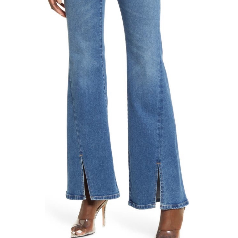 Good American Flare Split Good Legs Jean Size 15 NEVER WORN